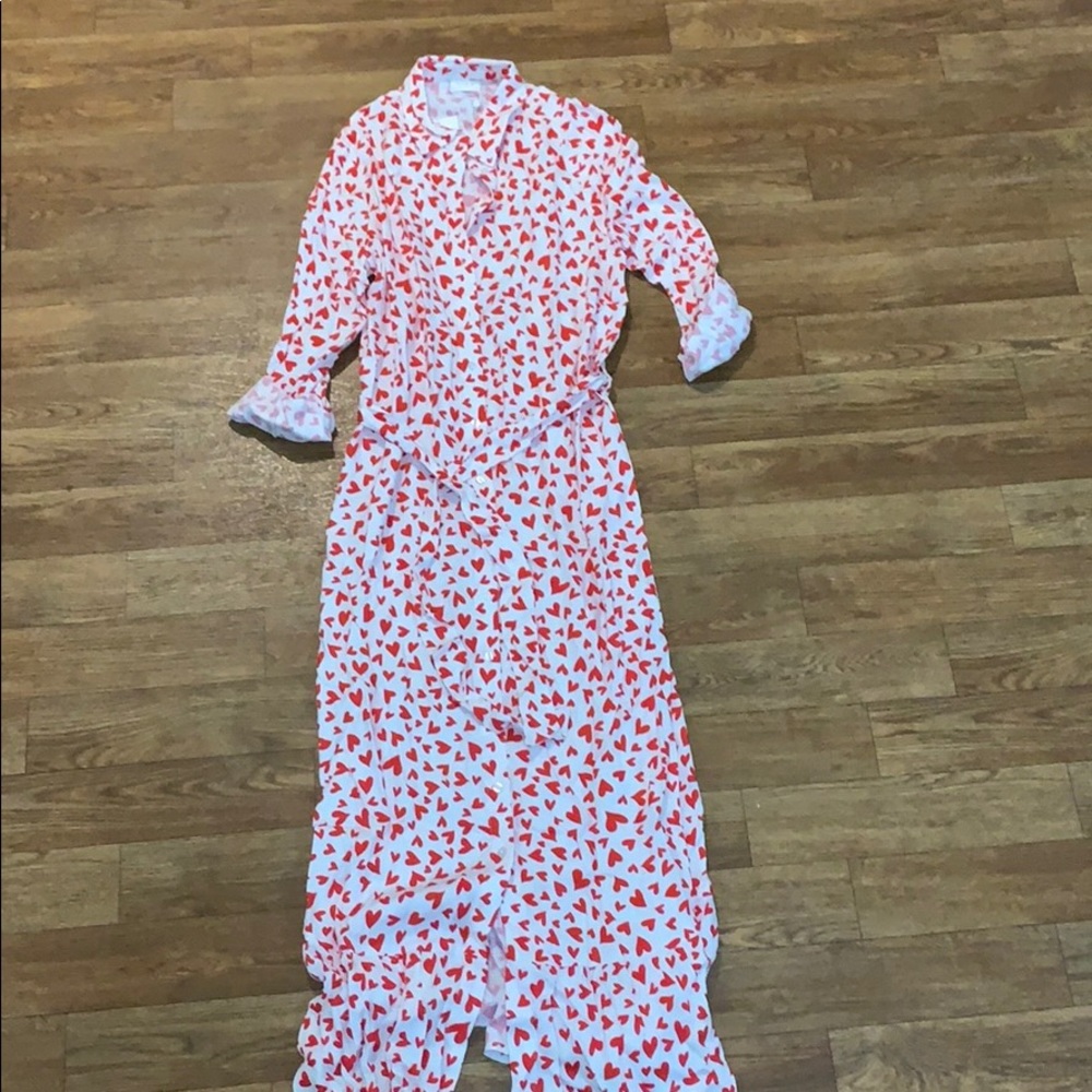 Heart shirt dress